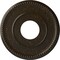 Ekena Millwork Bradford Medallion (Canopies up to 6 5/8"), 12 1/2"OD x 3 7/8"ID x 3/4"P, Stone Hearth Crackle CM12BRSHC - alternate 1